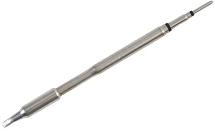 HEIBTENY C245 Kupfer Lötkolben Spitze für JBC Lötstation C245-032/C245-749/C245-789/C245-803/C245-907/C245-939 Ersatz für gerade Spitze Silber(C245-907)