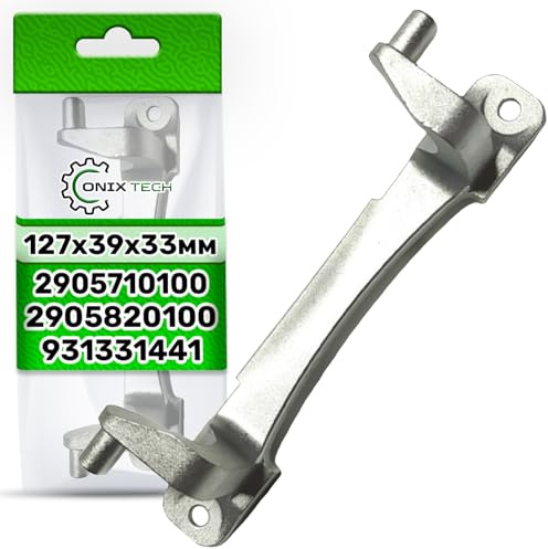 Charniere Porte Machine a Laver 127x39x33mm 2905710100 2905820100 pour Beko | 931331441 2812730800 pour Smeg - Garantie 5 Ans - ONIX TECH