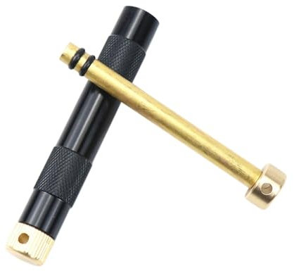 Feueranzünder – Kolben-Feueranzünder, Camping-Feueranzünder | Feuerstarter-Überlebenswerkzeug, Outdoor-Campingausrüstung, Metall-Feuerstab Zum Überleben, Wandern, Jagen