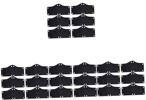 ULTECHNOVO 24pezzi Fasce Assorbenti Per Caschi Accessori Per Elmetti Liner Lavabili Comfort e Assorbimento Facili e Rimuovere