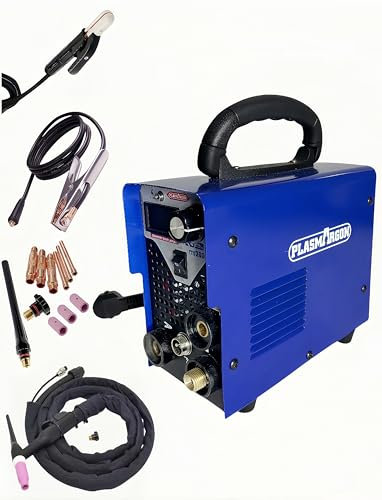 PLASMARGON TIG Welder 200 Amp 2 in 1 Combo TIG/MMA/ARC Welder Machine TIG Portable IGBT Inverter Welding Machine Digital Display 230V