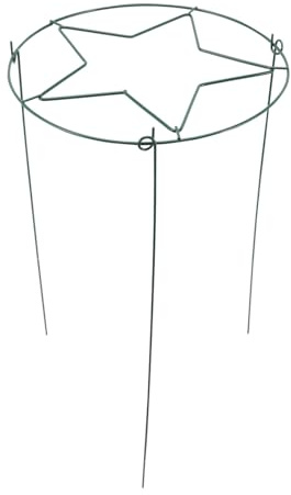 TOBBOMEY Soporte Metálico para Plantas Trepadoras Enrejado De Jardín Resistente y Reutilizable Adecuado para Rosales Guisantes y Enredaderas Decoración Práctica para Exteriores Interiores
