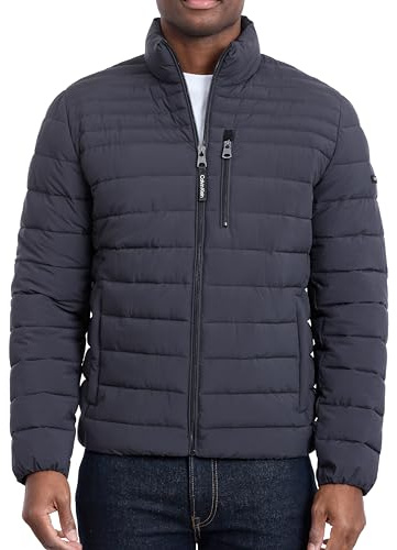 Calvin Klein Men's Full Zip Down Puffer Coat Jacket