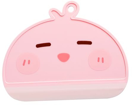 Cartoon Shower Squeegee Cute Design Easy to Use Window Scraper Multifunctional for Home Bathroom Durable Plastic Material (Pink)