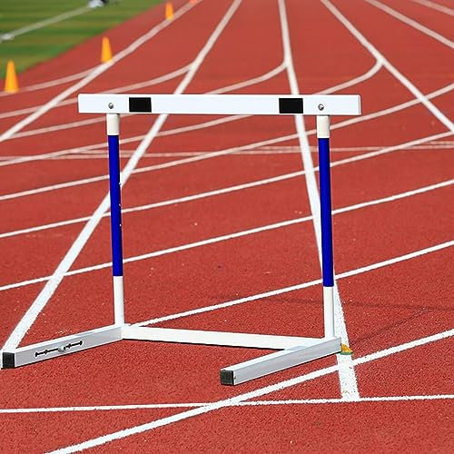 GLJTUO Leichtathletik-Hürden Für Erwachsene Sportler, Höhenverstellbare 30-42 Zoll Agility-Hürden, Outdoor-Workout-Trainingsstangen-Set, Professionelle Hürde
