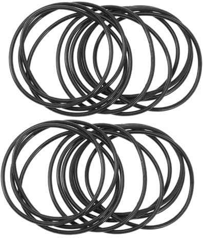 PHENOFICE 50stücke Elastische Armbänder Aus Silikon Für Outdoor Nutzung Dekorativ Diy Band Silikonbänder Für Handgelenkschmuck Schwarz Armband