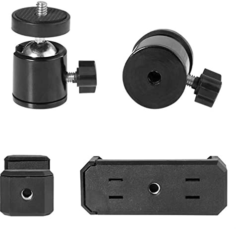 Accesorios Para Microscopios Soporte de luz trípode ajustable for fotografía con tornillo de 1/4 for Softbox anillo de luz LED proyector de nivel de cámara de teléfono Durabilidad Y Rendimiento Confia