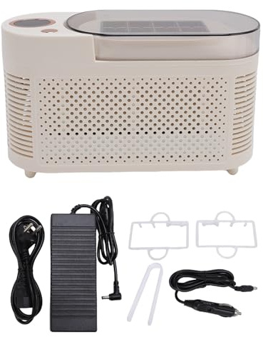 Mini machine à glaçons, 21,6 x 9,3 x 12,8 cm, 120 W, machine à glaçons de bureau, outil de fabrication automatique de glaçons, 8 cubes avec cordon d'alimentation pour voiture,