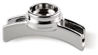 Illy Beccuccio Erogatore in Acciaio per 2 Tazze, Ricambio Compatibile con Macchina da Caffè X1 E.S.E. & Ground, Art. 23796