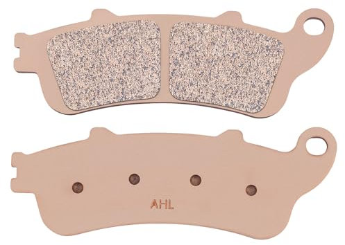 AHL Motocicleta Pastillas de freno Delantero para Honda FJS 600 1/2/D3/D4/D5/D6/A3-A7/D7 Silverwing 2001-2009 (Cobre sinterizado)