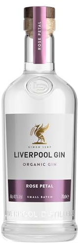 Liverpool Rose Petal Gin, 70 cl