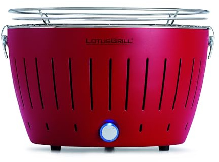 LotusGrill Standard Feuerrot G-RO-34P (Durchmesser 32cm) mit USB Anschluss