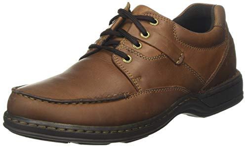 Hush Puppies Randall II, Derbys herr, Brun brun, 43 EU