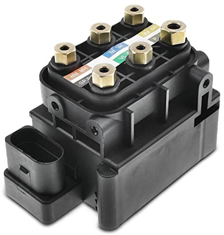 Frankberg Blocco valvola di sospensione pneumatica compatibile con Classe GL X164 Classe M W164 3.0L-6.2L 2005-2012 2513200058