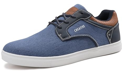 ANALEAF Herrskor Sneakers Oxfords Sportskor Snörning Skor Mode Sneakers
