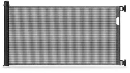 YRHome Mosquitera enrollable extensible de 0 a 180 cm, color negro, para bebés y animales de piel, para interior y exterior