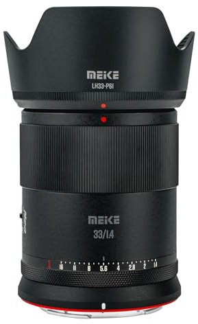 Meike 33 mm F1.4 Auto Focus Moteur pas à pas STM APS-C Objectif Portrait Compatible avec les appareils photo Nikon Z Mount Z50 Z5 Z6 Z7 Z6II Z7II Z30 Zfc en mode APS-C