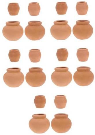 VANZACK 20piezas De para Suculentas para y Decoración Interior Diseño Mini y Práctico para Pequeñas y Flores