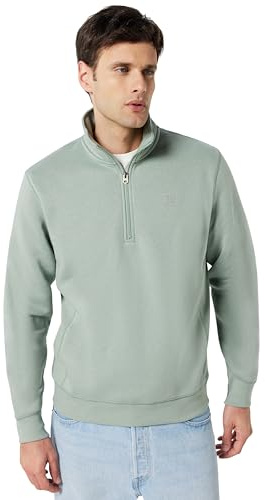G-STAR Sudadera Premium Core Half Zip para Hombre, Azul (iceberg green D26459-C235-C959), XS