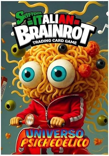 Italia Magazzini Skifidol Brainrot Album Figurine Collezione Universo Psichedelico, Carte Collezionabili, Trading Card per Bambini e Ragazzi