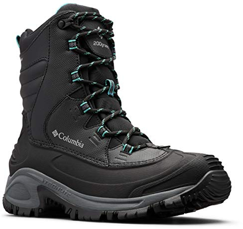 Columbia BUGABOOT III WATERPROOF botas de nieve impermeables Mujer , Negro (Black x Pacific Rim), 36 EU