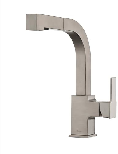 Pfister LG534-LPMS Arkitek Kitchen Faucet with Pull-Out Sprayhead, Stainless Steel