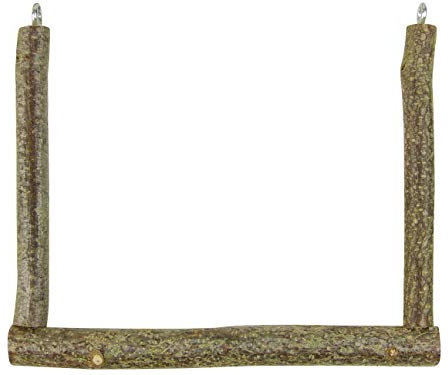 Vogelschaukel aus Naturholz in den Größen S und L (L)