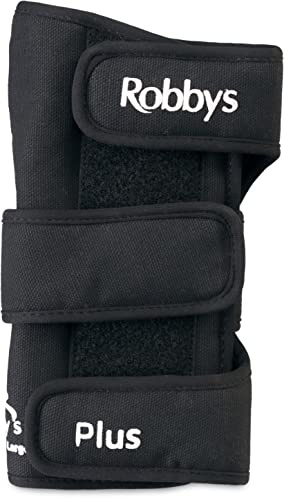 Robby's Unisex-Erwachsene Cool Max Plus Handgelenkbandage für rechte Hand, Größe L Handgelenkstütze, Schwarz, Large
