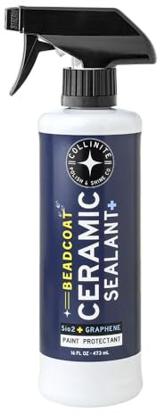 Collinite Beadcoat Ceramic Sealant + Graphene. Slick, High Gloss Shine, Advanced Sio2 Hydrophobics & High Endurance Paint Protection. Fast Spray & Wipe Ceramic Coating Topper for Cars/Trucks(16 fl oz)