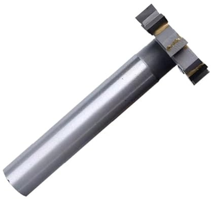 1 Stück T-Nut-Fräser 12–30 mm Legierung, rau, eingesetzt, gerader Schaft, Schaftfräser for Härte, Metall, CNC-Fräser, Fräswerkzeug | 20-3