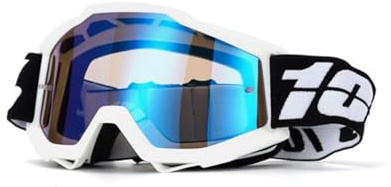 Occhiali Motocross,Maschera Motocross con Cuscino in Spugna a Doppio Strato e Lenti con Protezione UV,Occhiali Moto Anti-appannamento per Ciclismo,Sci,Arrampicata