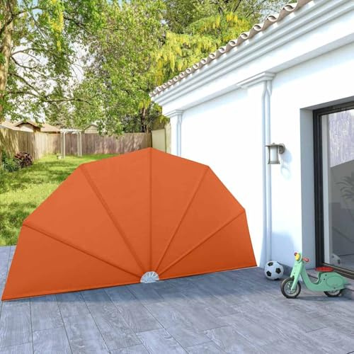 Sophrelle Toldo Lateral Plegable terraza Color Terracota 200 cm Marrón,44580