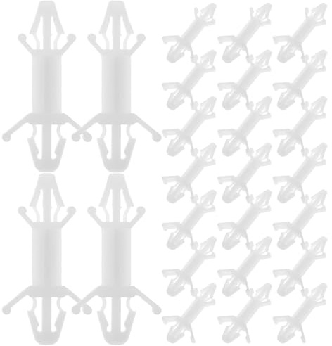 SOESFOUFU Leiterplatten Abstandshalter und Korrosionsbeständig Nylon Weiß 100 Stück Leicht Montage Stütze für Robuste Halterung Pcb Leiterplatten Rückseitenmontage