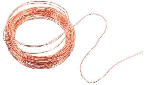 TOPBATHY Fil de Palissage en Aluminium Doux 1,5mm X 10m pour Bonsaïs, Fil de Fixation Résistant pour Branches, pour Projets de Bonsaï en Intérieur
