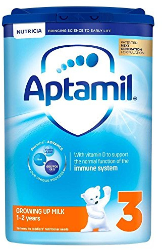 Aptamil 3 Toddler Baby Milk Powder Formula 1-2 Years 800g (Pack of 6)