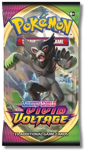 Pokèmon 175-80749 Pokemon-Spada e Scudo 4 Vivid Voltage-Booster Pack