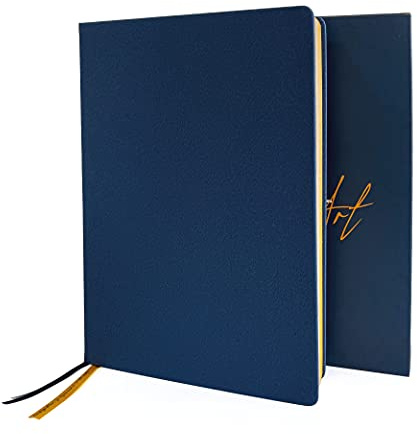 L'oeil Mellow Art A4 Portrait Watercolor Sketchbook: 300gsm Dual Textured Cold-Press Paper, with Hardcover, Inner Pocket and Elastic Strap, for Watercolor, Ink pens, Gouache & Mixed Media