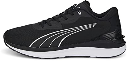 PUMA mäns Electrify Nitro 2Running sko, Pumasvart Puma Vit, 42.5 EU