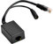 ZHANGQING GPOE-24V10W PoE Converter | 2.1mm DC Power to 24V Device Up to 328ft by CAT5e CAT6 CAT7 Network Cable with 10/100/1000 Data | 2.1x5.5mm DC Input 24~30V Passthru, RJ45 Female Data+ Power Out