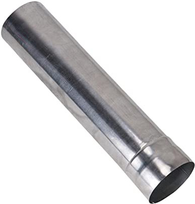 MagiDeal Portable Pipe Chimney Pipe Fireplace Fittings Hot Tent Flue Extension Tube for Outdoor, Tent Jack, Furnace, Burner, 6cmx30cm