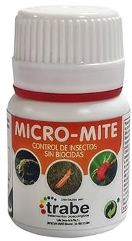 GROWMANIA Insecticida MICROMITE de TRABE 30 ML - Eliminador Insectos Voladores y Rastreros - Controlador Plagas Ácaro, Micro Acaro, Araña, Chinche - Repelente Bichos