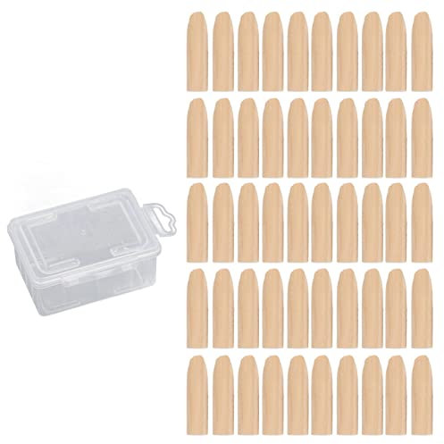 Respicefinem 50Pcs Pocket Hole Plug 9. 5Mm Holz Dübel Jig Zubehör Teil Set Kit Für Holzbearbeitung Pine (Kiefer Holz)