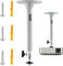 Mini Projector Ceiling Mount Bracket - Universal Adjustable 360° Swivel 90° Tilt Projector Hanging Mount