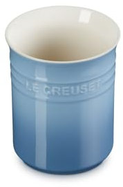 Le Creuset Contenitore spatole in gres vetrificato per Utensili da Cucina, 1.1 Litri, Chambray, 71501114340001