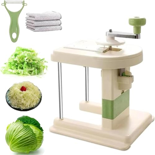 PANYIXUAN Multifunktional Kohlschneider, Kohlhobel Kohlreibe Krautschneider GemüSeschneider Sauerkrauthobel Gurkenhobel Kartoffelhobel