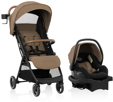 Otto+ Travel System w/LiteMax Infant Car Seat (Caramel Tan)
