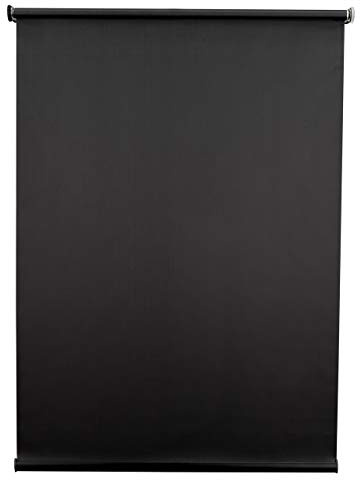 RecPro Black RV Roller Shades | Slow-Rise Roller Shades | Blackout Window Cover for Camper and RV Blinds (26 W x 60 H)