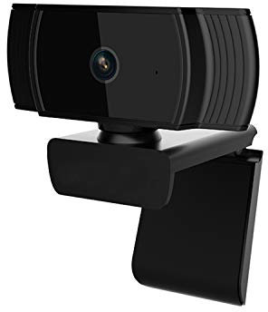 Webcam T200 - CSL Full-HD-Webcam, 1920x1080@30Hz, integriertes Mikrofon, Klemmhalterung, Autofokus, 65° Aufnahmewinkel, Videochat, Home Office, 1080p