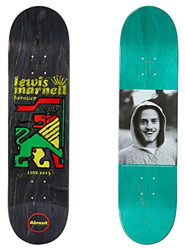Skateboard Lewis Marnell Rasta Lion R7, 8.0 x 31.6