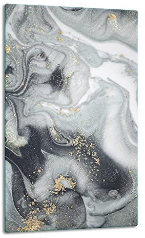 TMK ArtDeko Herdabdeckplatte 1 Teilig 30x52 cm - Spritzschutz Herdabdeckung – Herdschutz aus Sicherheitsglas – Robust, Hygienisch & Rutschfest– Schutz für Induktion, Ceran, Gas & Elektro